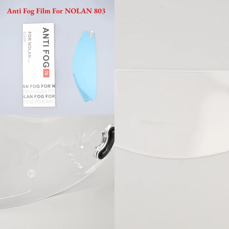 Película Antivaho para Casco de Moto NOLAN X 803 x-803 x 803, Accesorios para Casco, Película para Visor X-lite X-803RS, Adhesivo para Visor