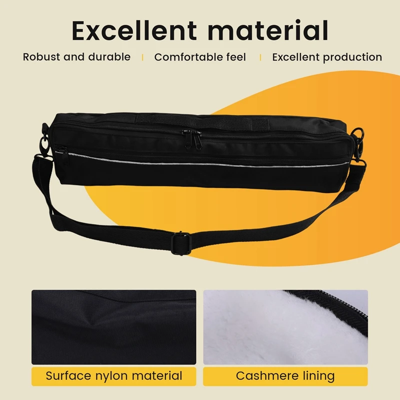 Portable 17 Holes Flute Case Cover Bag,Nylon Flute Bag, Gig Bag, Flute Case,17 Hole Flute Accessories