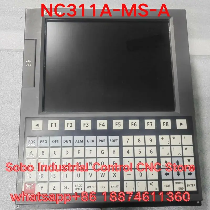 Brand-new  Delta NC311A-MS-A CNC system head with button panel and complete interfaces (supporting RS-485, IO, CF card, remote I