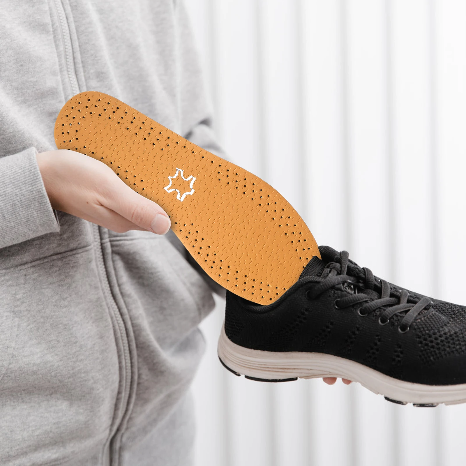 Sports Insoles Breathable Cushioning Sweat Absorbing Shoe Inserts For Running Walking Training Shoes Men Women Size 39/40