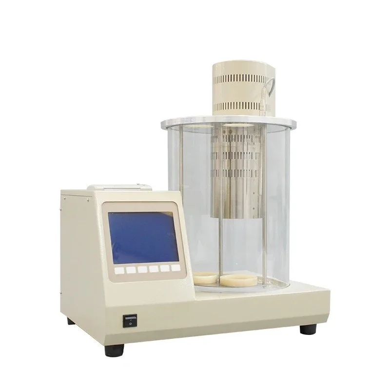 Portable liquid density measuring and analytical instrument, petroleum product density measuring instrument