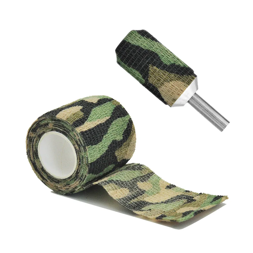 1/6/10 pcs wetlands Elastic Outdoor Hunting Camouflage Stealth Tape Waterproof Wrap Durable Self Adhesive Elastic Bandage