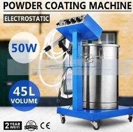 45L Powder Coating System Machine Electrostatic Deep Corners Paint System WX-958 Electrostatic Spraying Machine Spray Guns