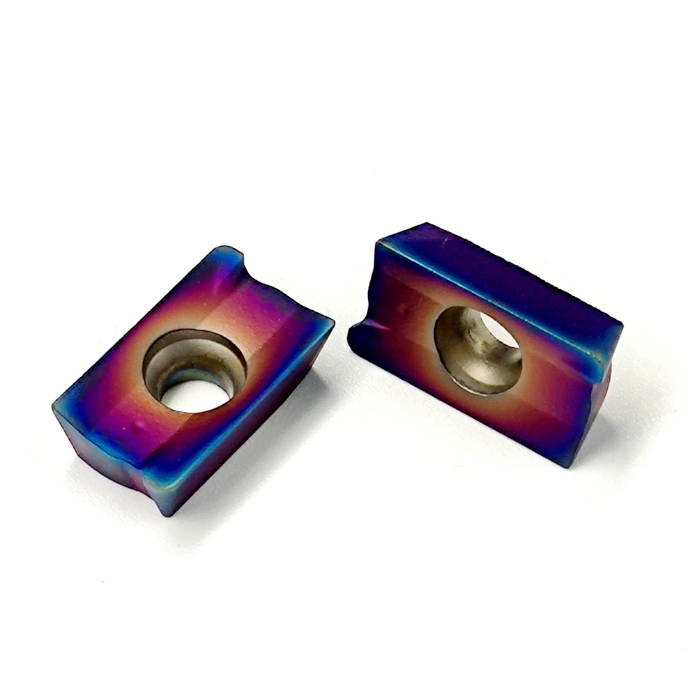 Inserto de carburo de alta calidad APKT1003 APKT1604 herramienta de torneado serie Blue Flame cuchillas de fresado CNC APKT 1003 1604