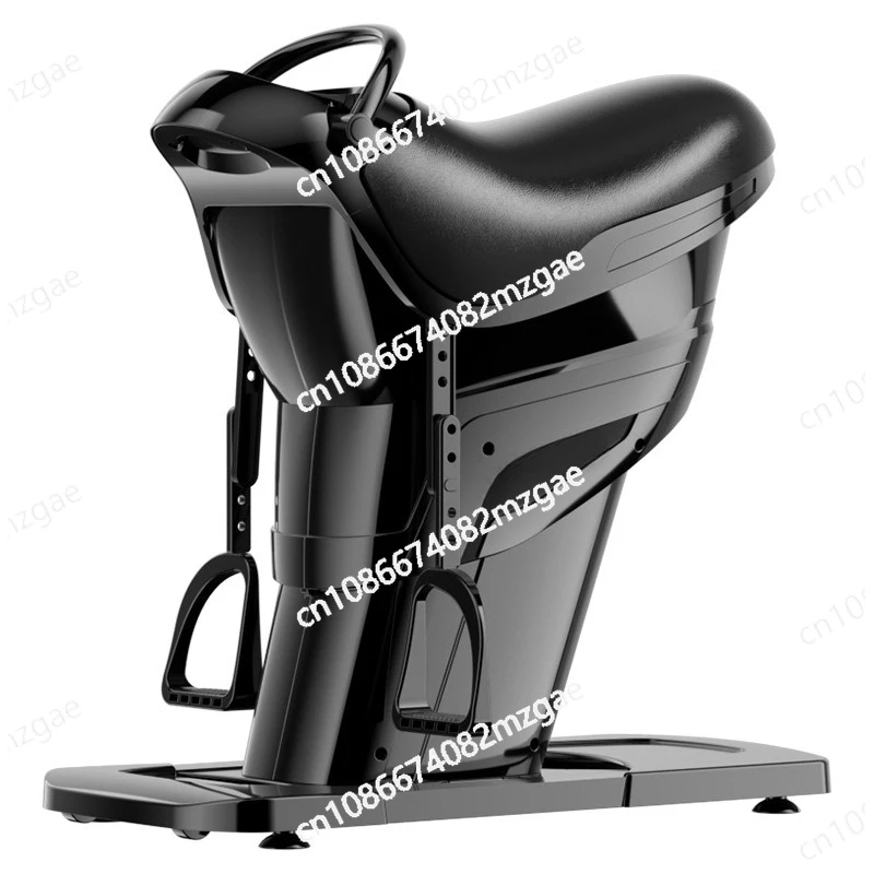 Electric Horse Riding Machine for Slimming and Shaping, Home Aerobic Exercise Fitness Equipment Horse Riding Simulator