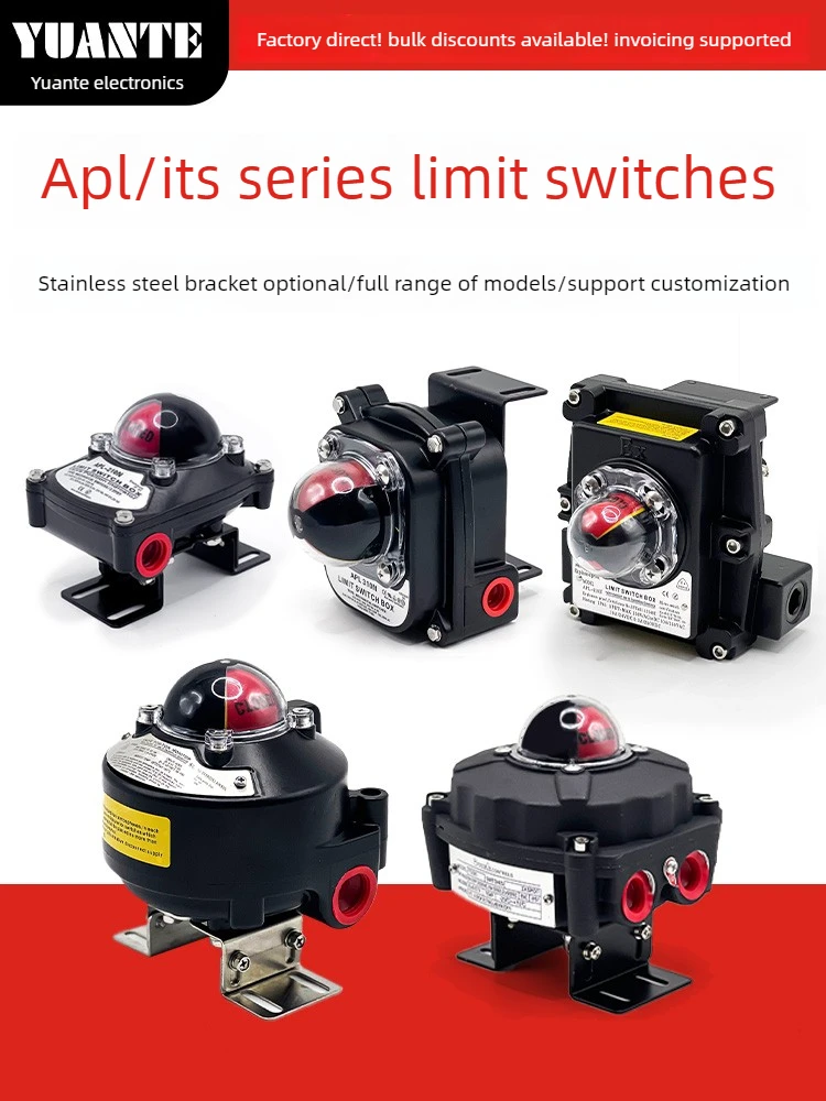 APL 210N 310N 410N 510N ITS 100 300 Mechanical Limit Switch Box Valve Position Monitor Indicator