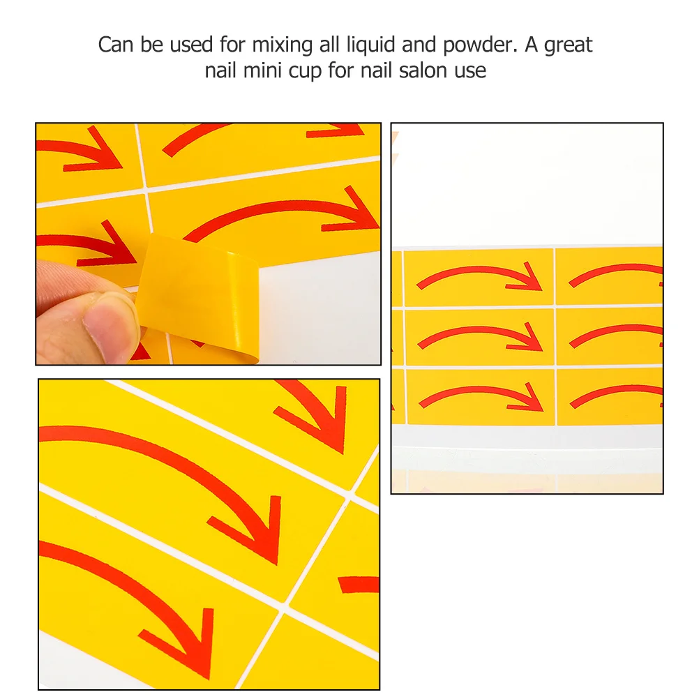 

20pcs Adhesive Arrow Stickers For Direction Indication Floor Decal Markers Safety Warning Signs Pvc Durable For Warehouse Office