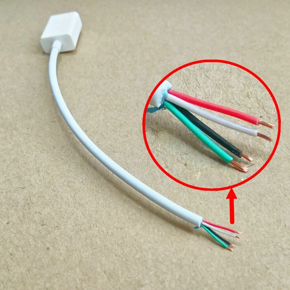 1 USB 2.0 nástrčkový na nástrčkový datový kabel dvojí ended USB prodloužení kabel DIY OTG kabel 30 CM