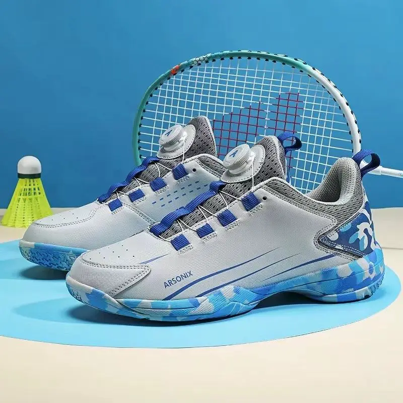 

2025 Mens Badminton Shoes Professional Volleyball Shoes Womens Breathable Lightweight Table Tennis Shoes