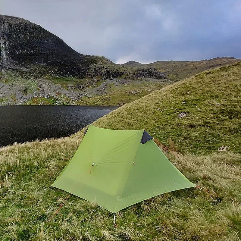 Poleless Tent 3 Seasons 4 Seasons Professional 15D 2 Persons Outdoor Ultralight Camping Tent view 4