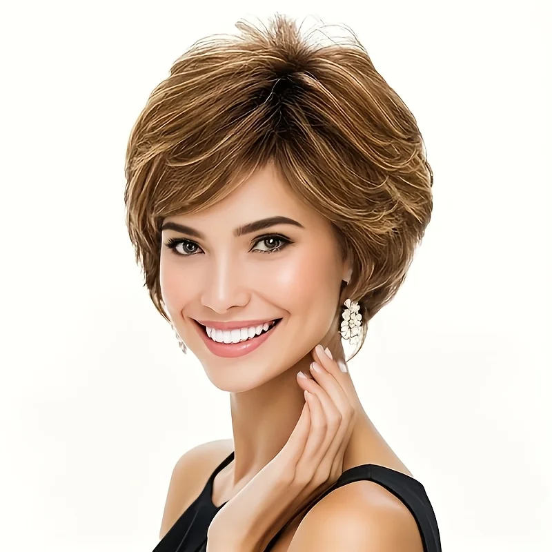 

Synthetic Wigs for Women, Long Hair Lazy Hair Clips, Wig for Internet Celebrities, Black Straight Long Hair Half-Head Cap