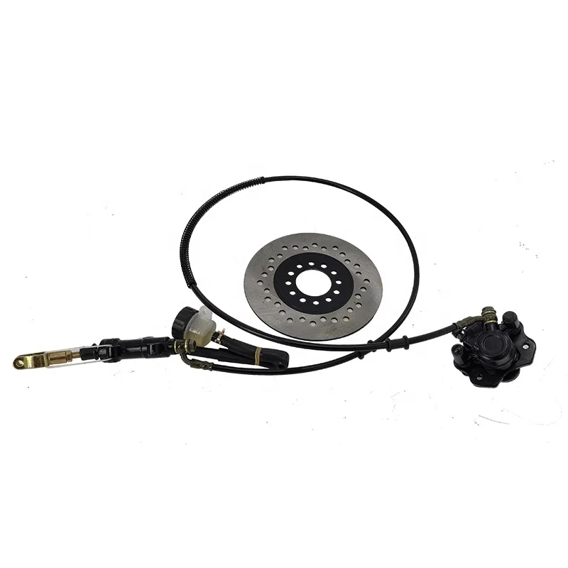 1000mm 850mm Complete Go Karts Rear Axle Complete with Foot Lever Hydraulic Disc Brake Kit for Karting ATV Quad Dirt Bike Parts