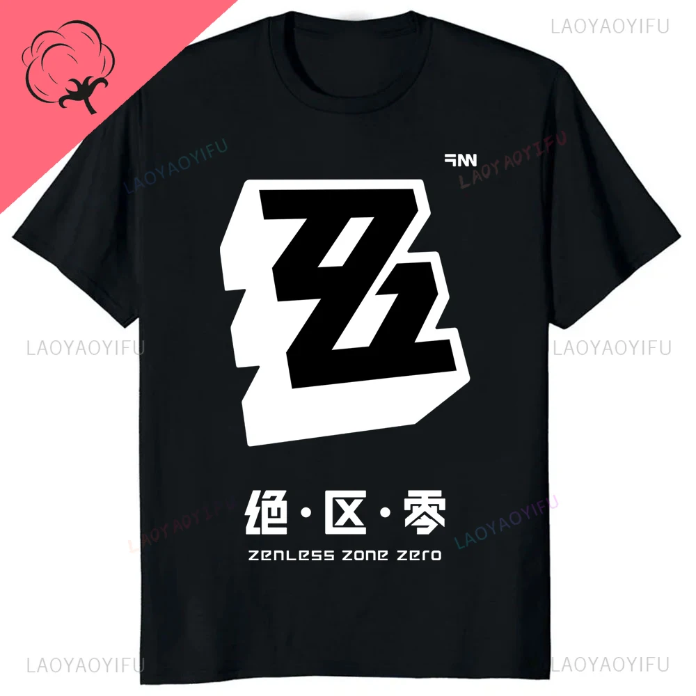 Kawaii Zenless Zone Null T-Shirt ACG ARPG Spiel Fans Cosplay Grafik T Shirt Baumwolle Casual Mode Streetwear Mann Frauen T-shirt – Detail 16
