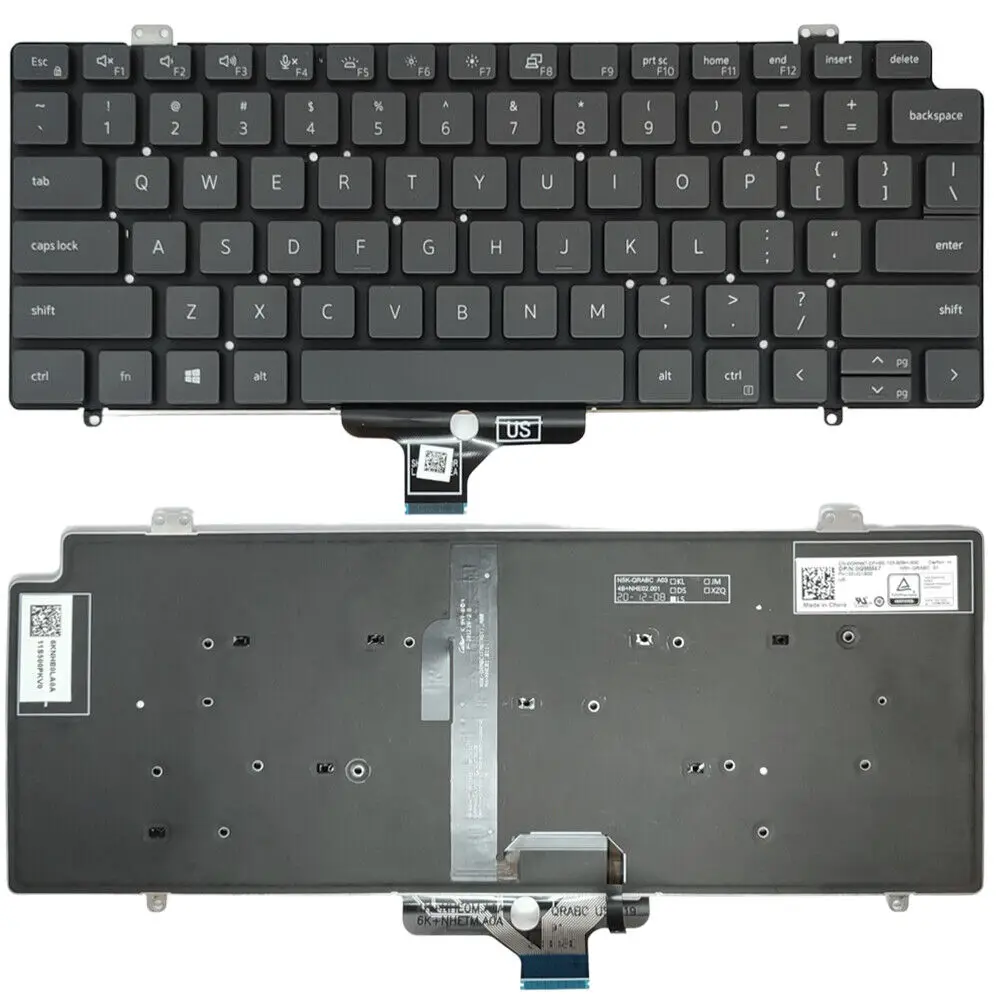 US Backlit Laptop keyboard For Dell GMM47 0GMM47 R99GY 0R99GY CVGNH 0CVGNH HDHYV 0HDHYV