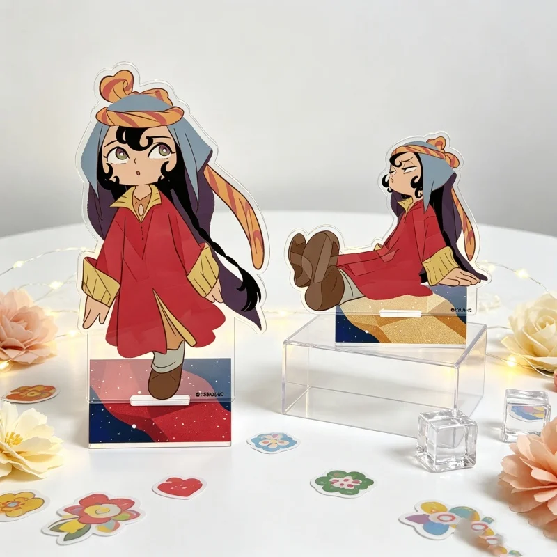 15cm Jaadugar: A Witch In Mongolia Anime Character Gift Acrylic Stand Figure Keychain Sitara/Muhammad Decor Ornament Fans Gifts