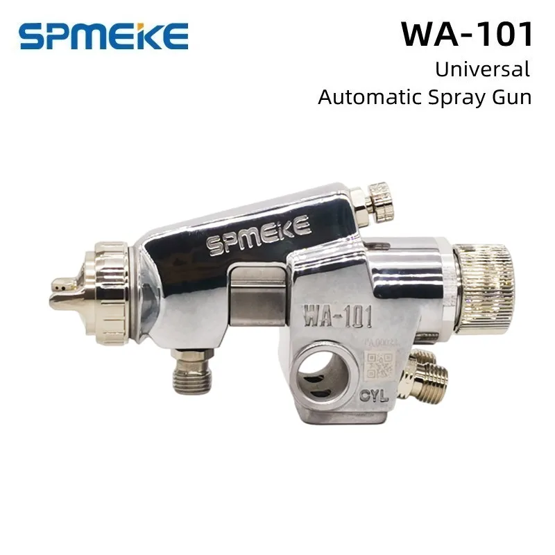 SPMEKE Professional Automatic Spray Gun WA-101 High Atomization Reciprocating MachinePainting Tool Pneumatic Spraying Equipment