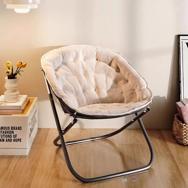 Office recliner lazy can sit nap chair lunch break folding chair can lie down can sleep balcony single sun chairs