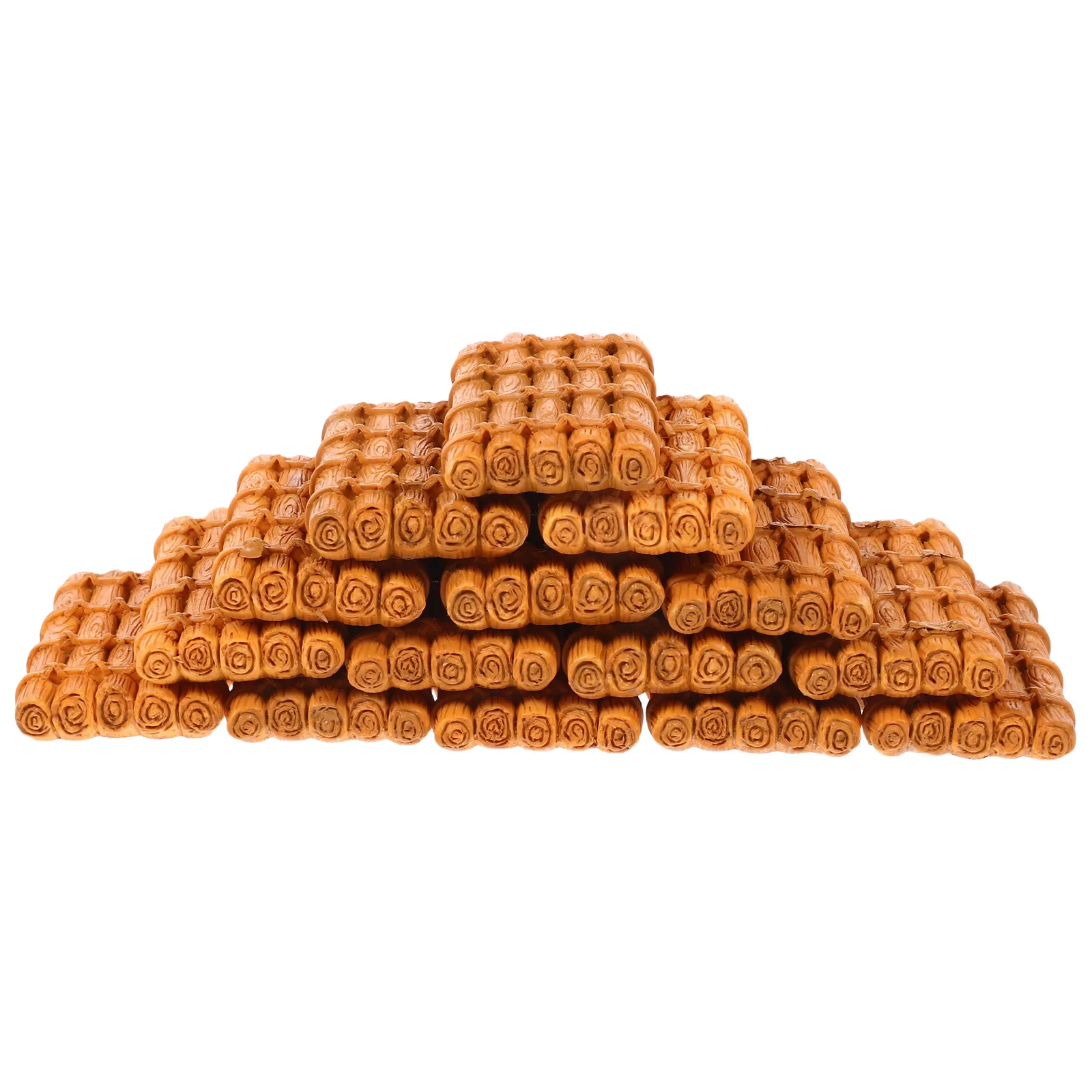 

Ornament Micro Landscape Mini Bamboo Miniature Rafts Boat Decoration