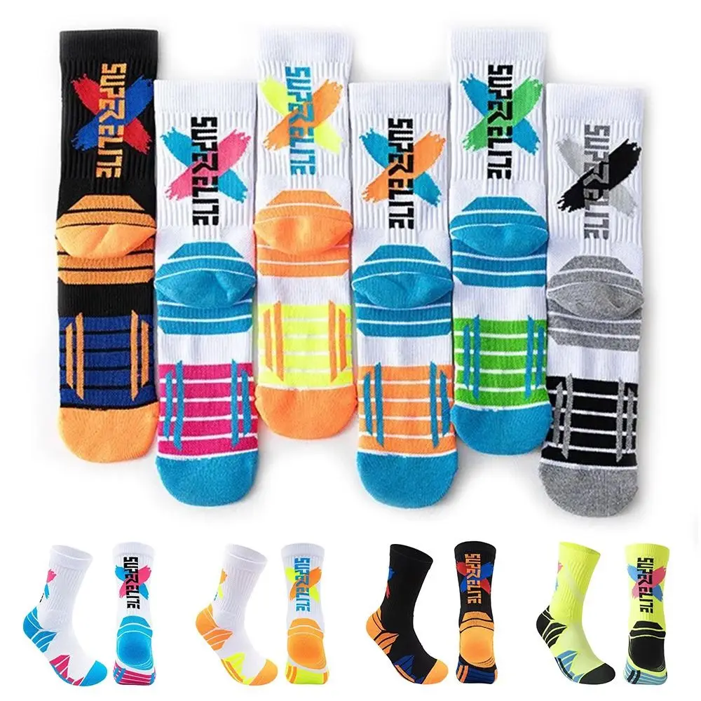 

Basketball Thickened Running Socks Multiple Colors Breathable Thick Towel Bottom Socks Quick-drying Men Women