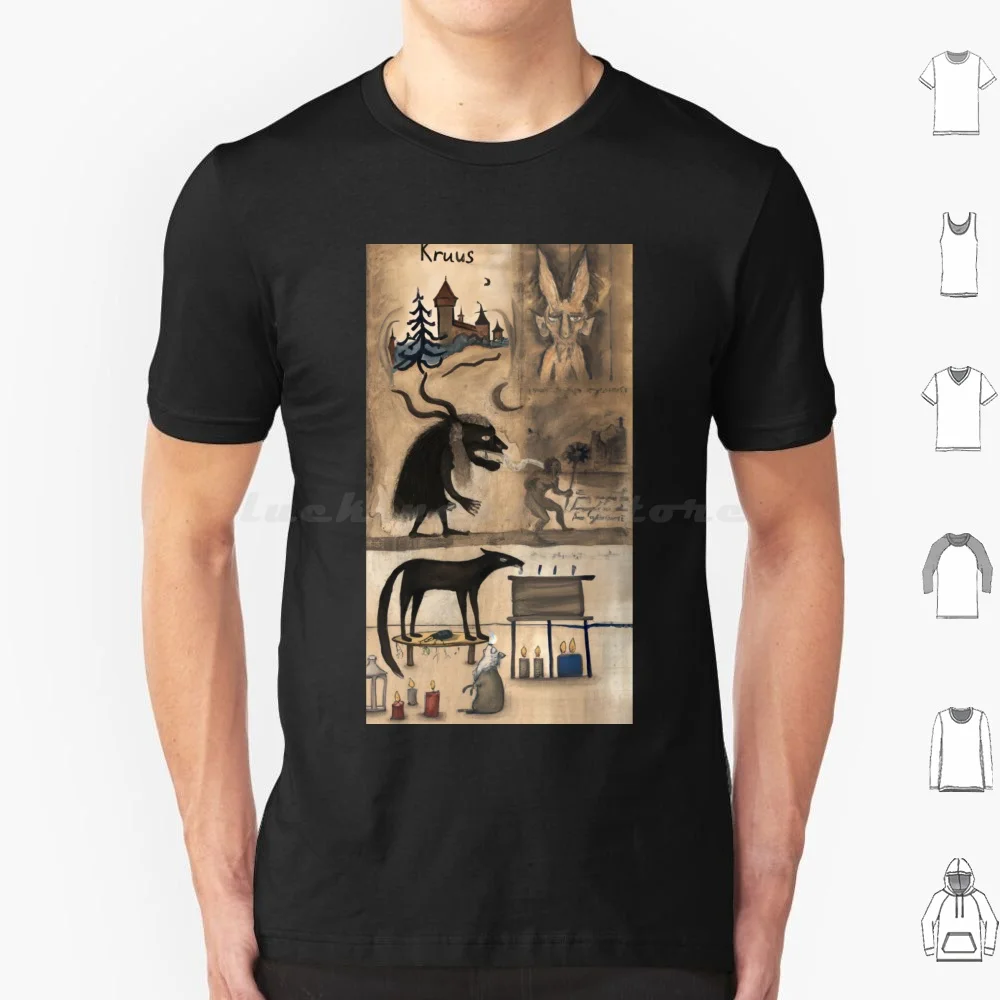 تي شيرت Krampus Tale للرجال والنساء والأطفال 6xl Krampus Merry Krampus Christmas Gruss Vom Krampus Demon Krampusnacht تحيات من #1