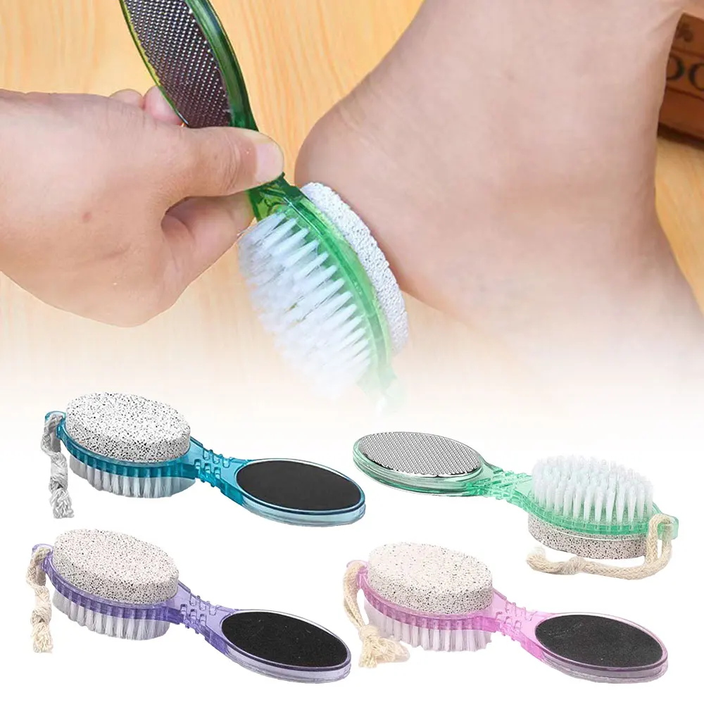 4 In 1 Pedicure Exfoliate Health Foot Care Remover Tool Pumice Stone