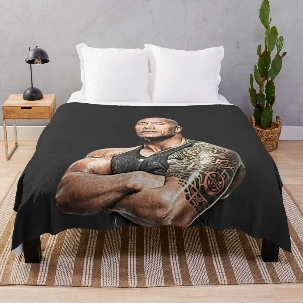 

CAN YOU SMELL WHAT THE ROCK IS COOKING Throw Blanket heavy to sleep Bed linens Blankets