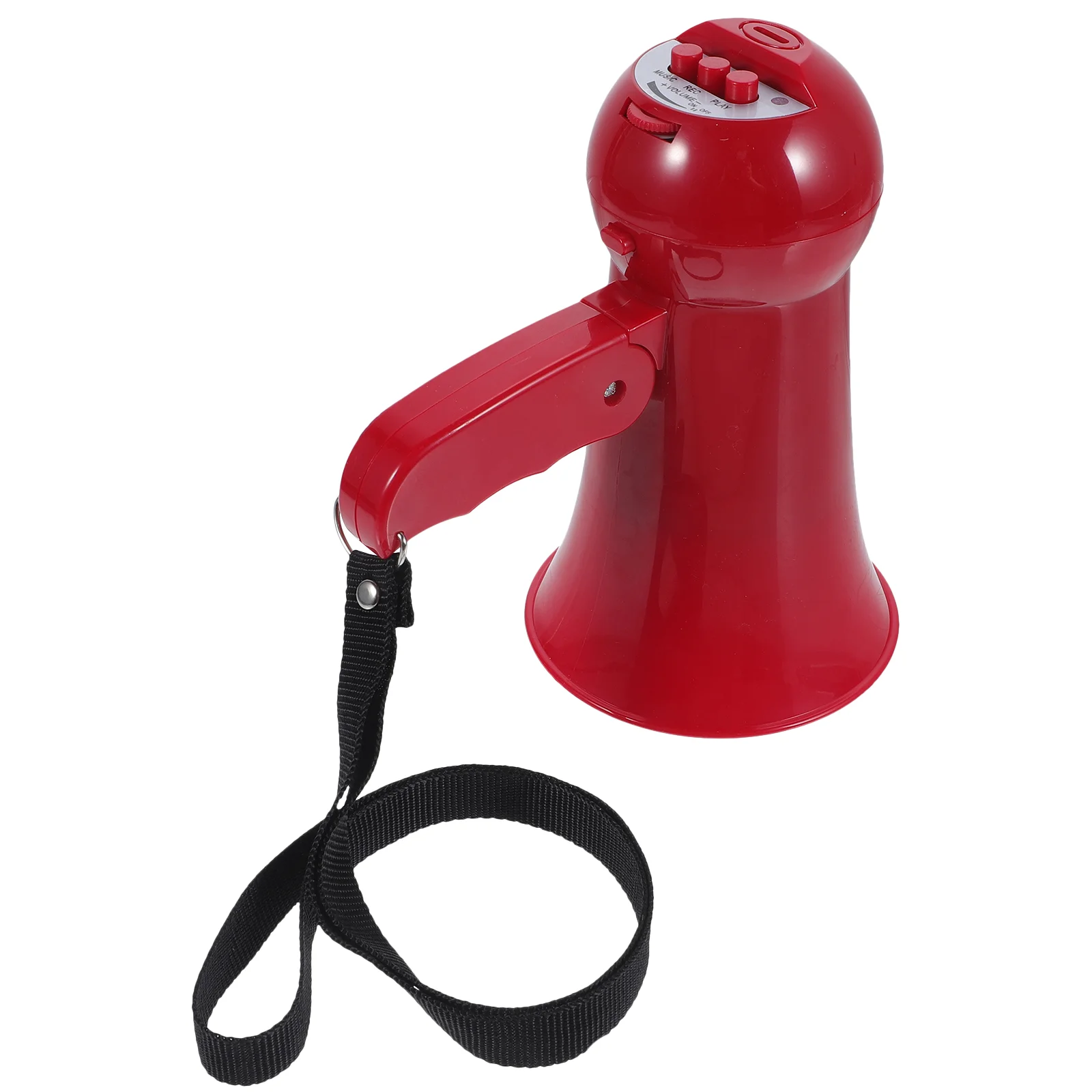 Alto-falante portátil alto-falantes carregáveis 156x14cm megafone esportes fabricante de ruído vermelho pequeno para noivo