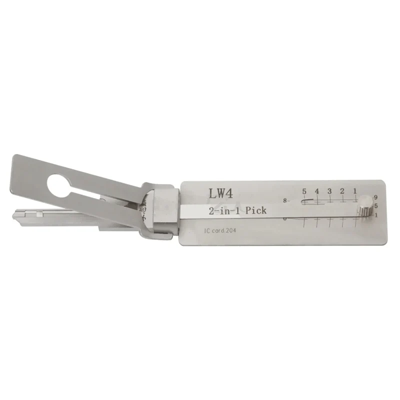 LW4 LW5 LISHI 2in1 für LOCKWOOD Schlossöffnungswerkzeug Decoder Profi-Werkzeug Schlosserwerkzeug – Detail 2