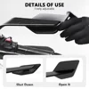 Yamaha T-Max 560 Tech Max T-MAX560 2022-2024 윈드 디플렉터가있는 오토바이 백미러 용 스텔스 Winglets 사이드 미러 4