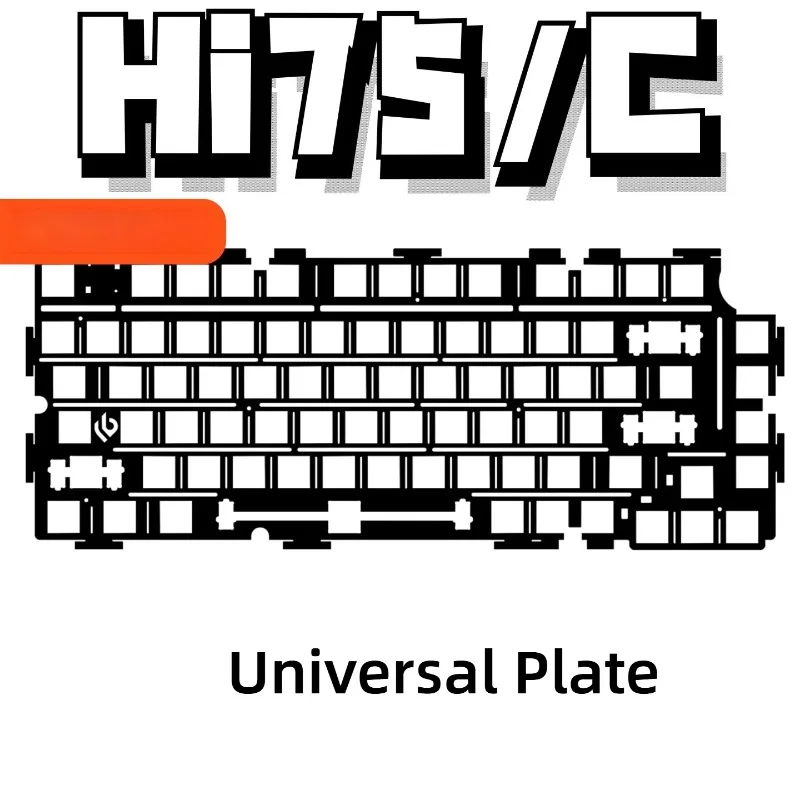 Hi75/C Universal Positioning Plate Customized PC POM FR4 Single-Key Slot Positioning Board for Mechanical Keyboard Accessories