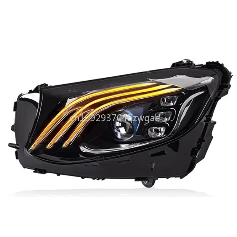 

Для Mercedes-Benz GLC-Class X253 2016 2017 2018 2019, обновление до автомобильных фар Maybach, лучшие модифицированные светодиодные фары