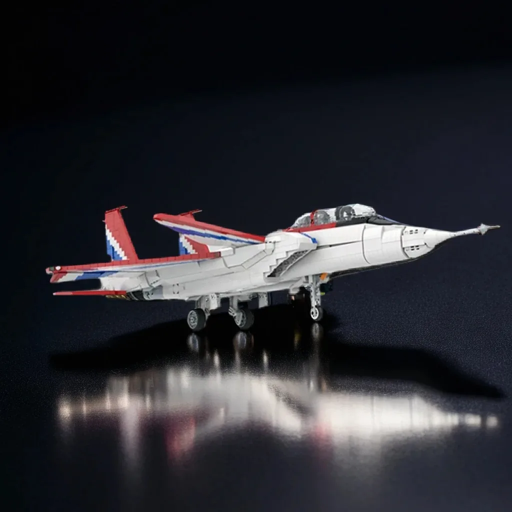 

4079 шт. NF-15B исследовательский самолет MOC экспериментальный реактивный образовательный строительный блок «сделай сам» игрушки на день рождения подарок