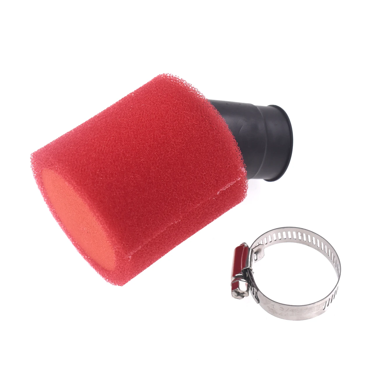 Red Bent Foam Air Filter 32MM For 50cc 110cc 125cc ATV Quad Dirt Bike New