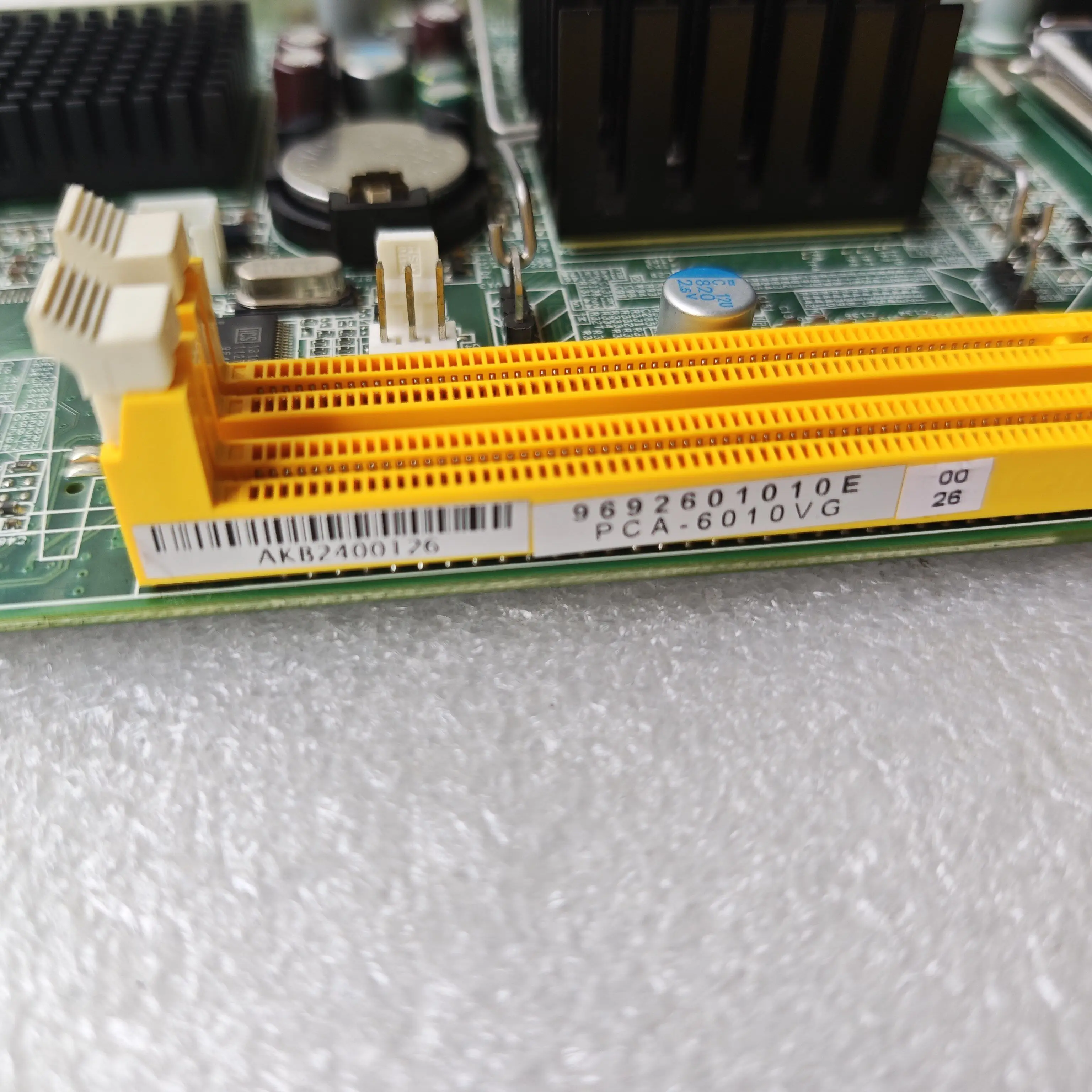 IPC Full Length Motherboard PCA-6010 REV:A1 PCA-6010VG Industrial SBC Mainboard Free CPU For Advantech