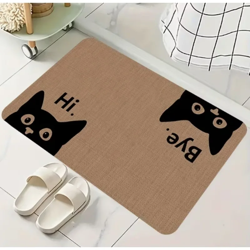 Creative Animal Bathroom Carpet Soft Mat Non Slip Bathroom Floor Mat Bathroom Floor Mat Toilet Door Mat Kitchen Universal Rug