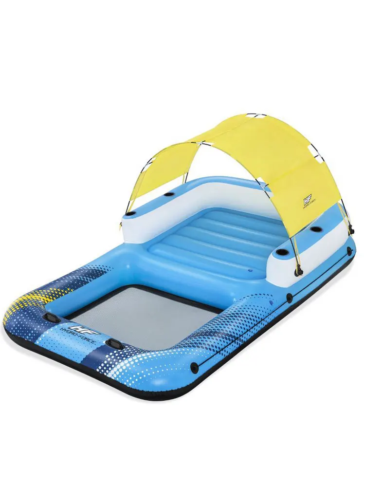 Water Floating Boat  Bed Multi-person Shade Tent Board Fishing Floating Table Fishing Table