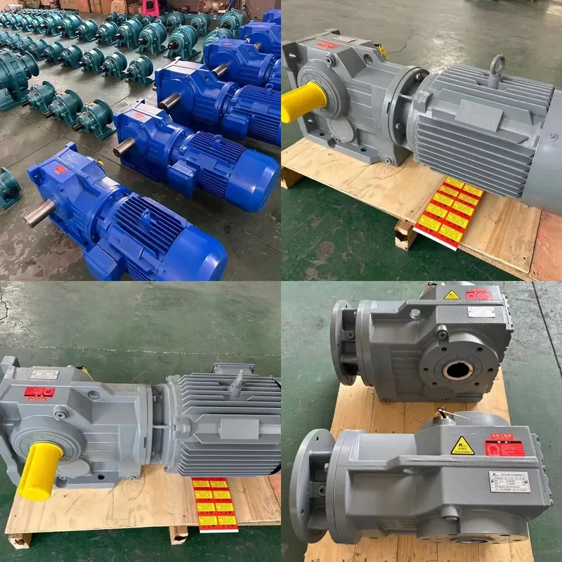 2026 hot sale Manufacturer recommends K/KF series helical gear hardened surface horizontal gear reducer, full copper core