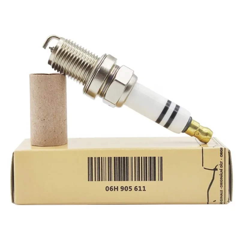 

4PCS Iridium Spark Plug 06H905611 FR6KPP332S for Skoda Superb Yeti Volkswagen CC Golf Eos Audi A5 A6 A8 Q3 Q5 TT S5 Seat CDAA