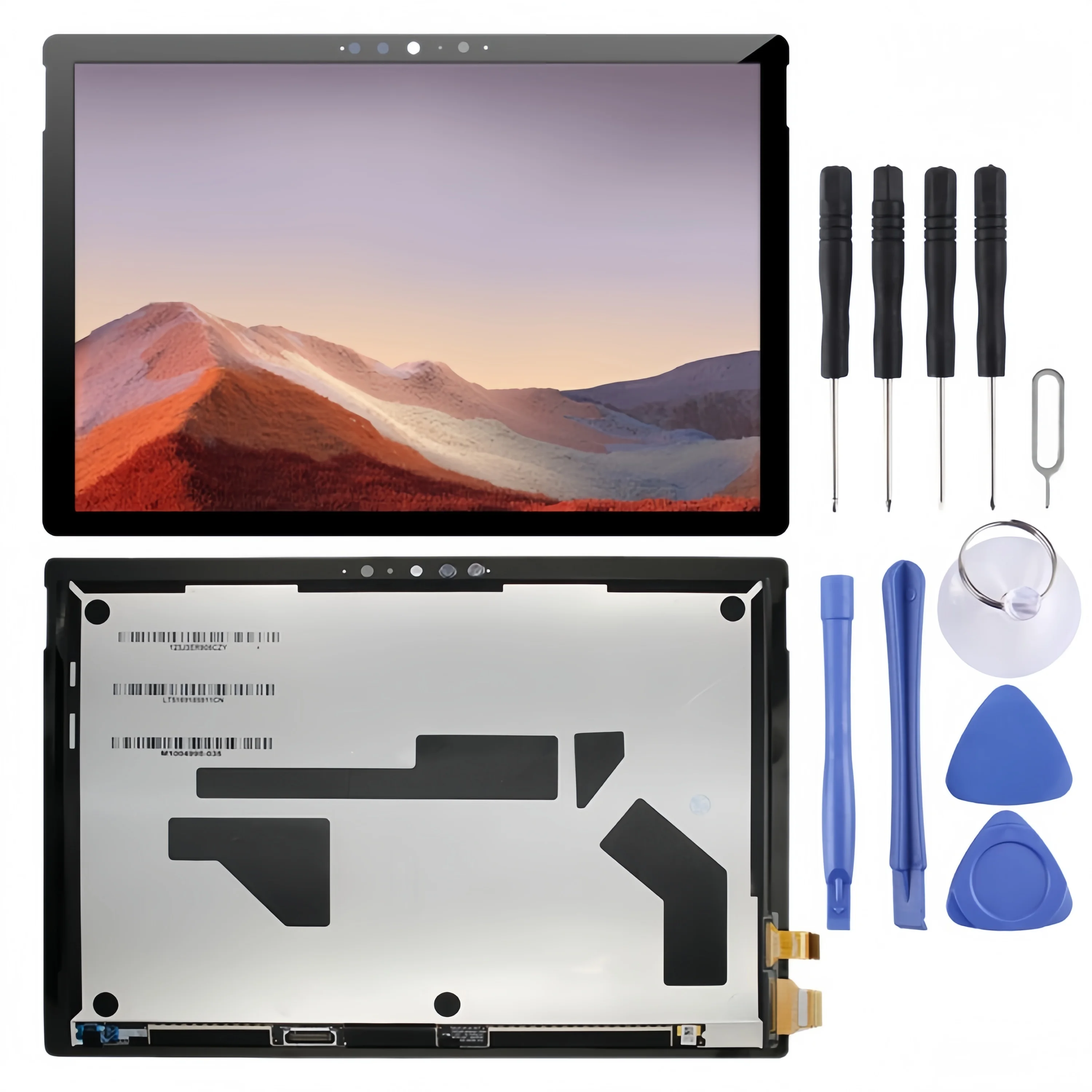 Tablet computer LCD screen assembly suitable for Microsoft surface Pro 7 1866 display repair accessories