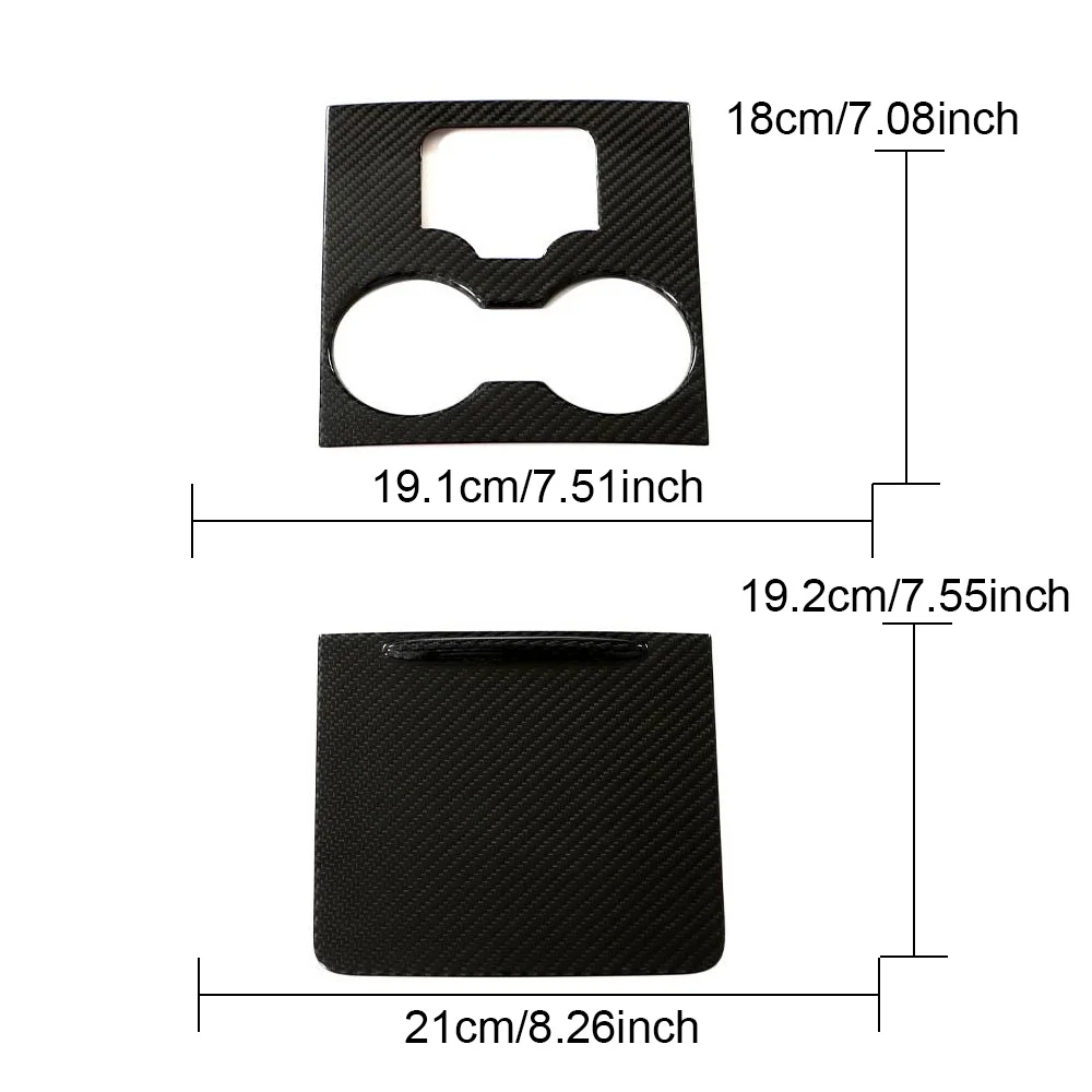 

Аксессуары для салона автомобиля из углеродного волокна, отделка центральной консоли для Tesla Model 3 и Y