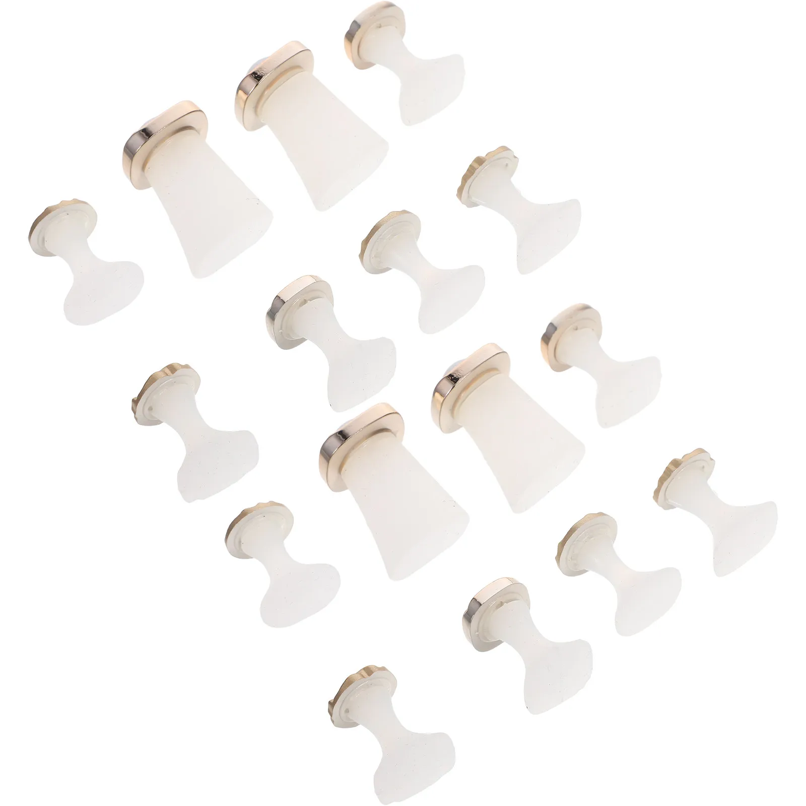 

16Pcs Toe Separators Silicone Soft Daisy Rhinestone Pedicure Nail Art Tools for Precise Polish Application Reusable