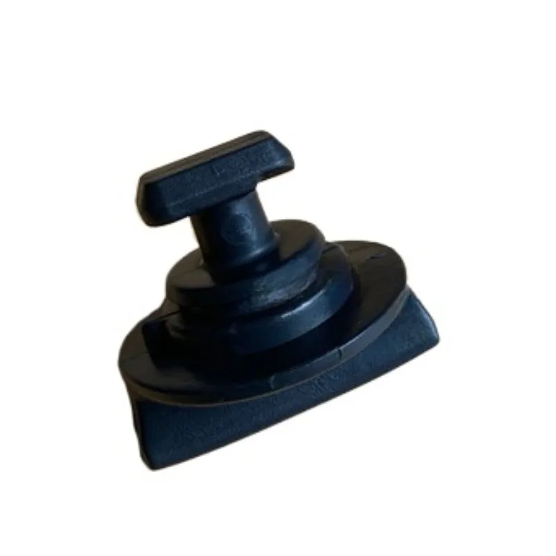 Black  Boot Triangle Warning Sign Knob Tripod Fixing Clip Snap Part for Volkswagen Tayron T-Roc Tiguan L 7P68670549B9