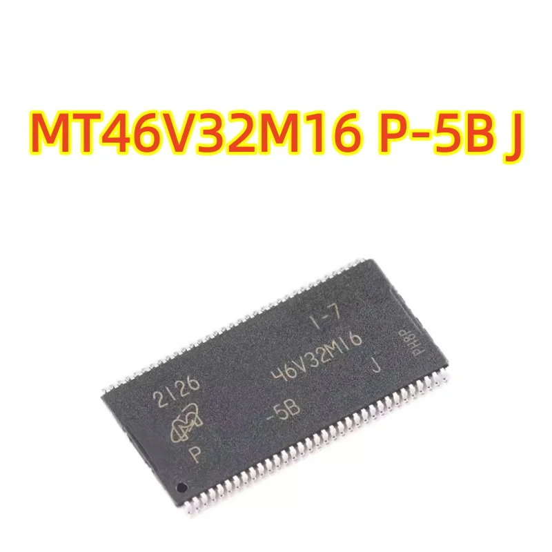 Original Genuine MT46V32M16P-5B:J TSOP-66 512Mb DDR SDRAM Memory Storage Chip