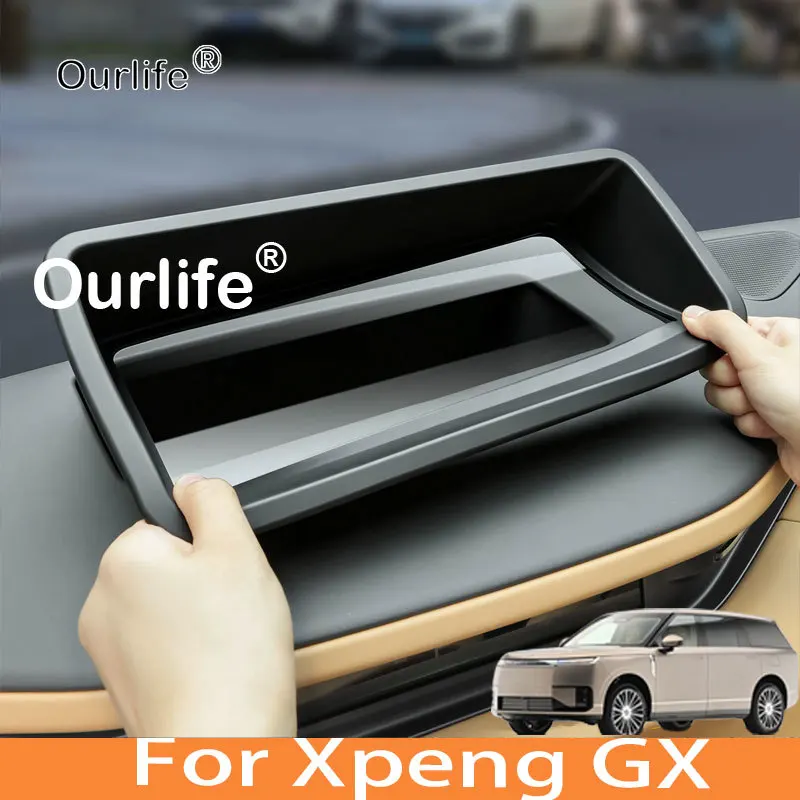 For Xpeng GX 2026 2027 Car Hud Display Protective Cover HD Tempered Glass Anti Reflection Head Up Display Protector
