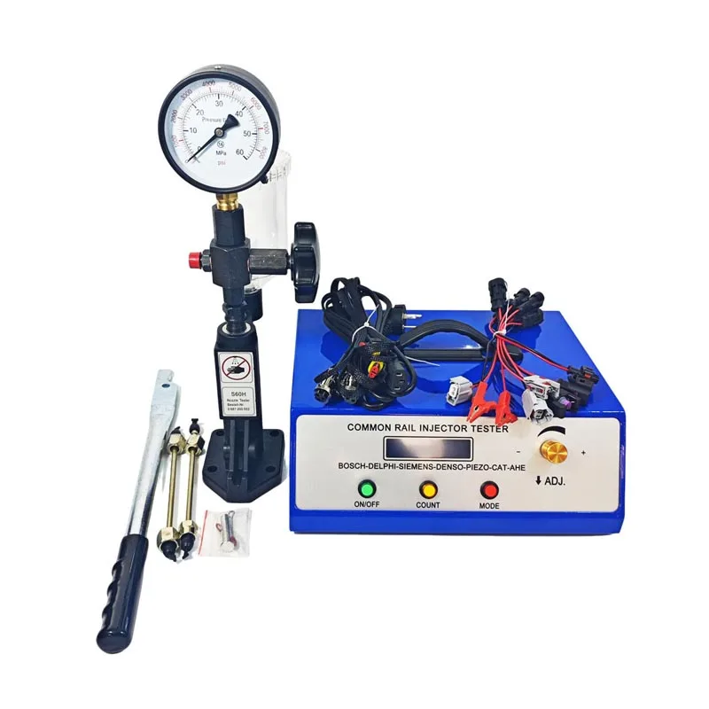 CR1800 Common Rail Injector Tester Adjustable Pulse Driver For Injector Rebuild Shop Flow Leakage Parameter Calibration Testing