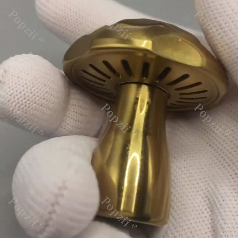 Enlace dorado, múltiples formas para jugar, seta mecánica, Fidget Spinner, adorno de escritorio EDC, juguete para aliviar el estrés, adorno de mesa