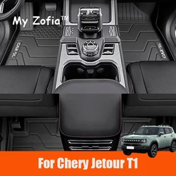 For Chery Jetour T1 2024 2025 Car TPE Foot Pad Cargo Liner Floor Mats All Weather Waterproof Anti-Slip Foot Pads Accessories