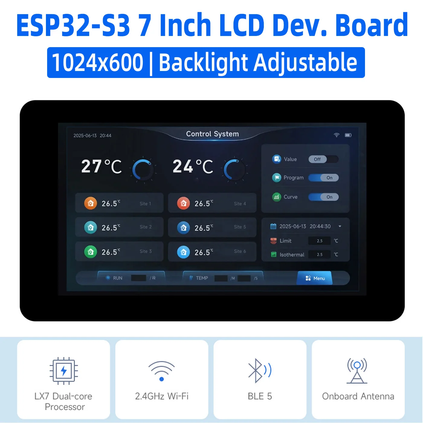 esp32-s3-7-inch-lcd-display-1024x600-screen-development-board-wi-fi-bluetooth-lx7-dual-core-processor-for-arduino-hmi-lvgl-gui