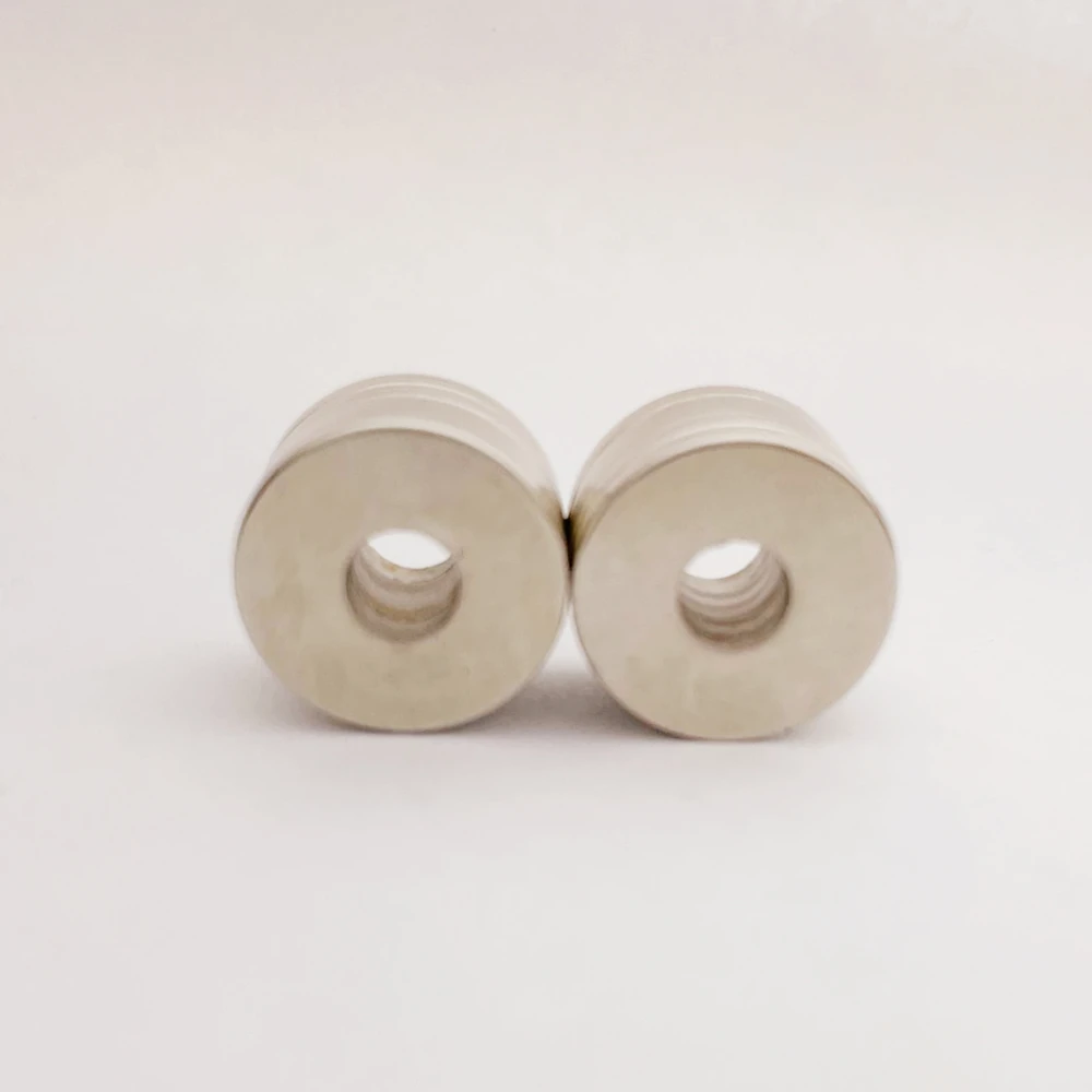 

3PCS Powerful Round Magnet With Hole Super Strong Refrigerator Magnets Cabinet Door Magnet Used for Office OD29xID10x2.7mm