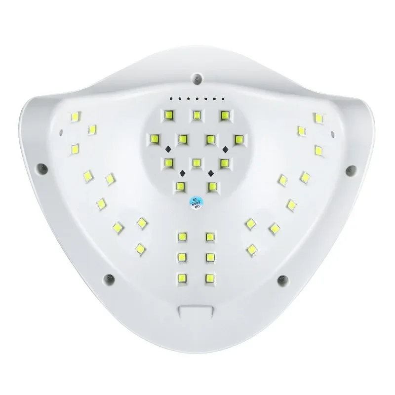 Máquina de fototerapia de unhas 120W, luz LED de indução, máquina de secagem de luz para cozimento de unhas, proteção inteligente contra superaquecimento